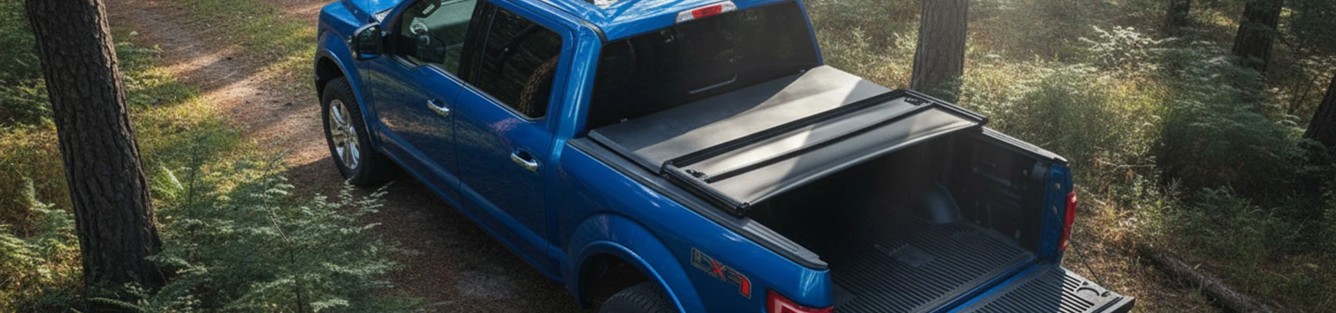 Pehmeä Vinyyli Tri-Fold Tonneau Cover