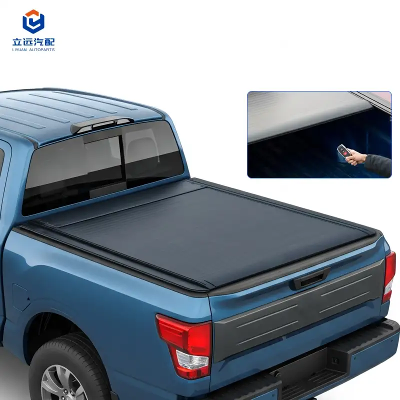 Sähköinen kova alumiininen sisäänvedettävä Tonneau-suojus Nissan Mitsubishille