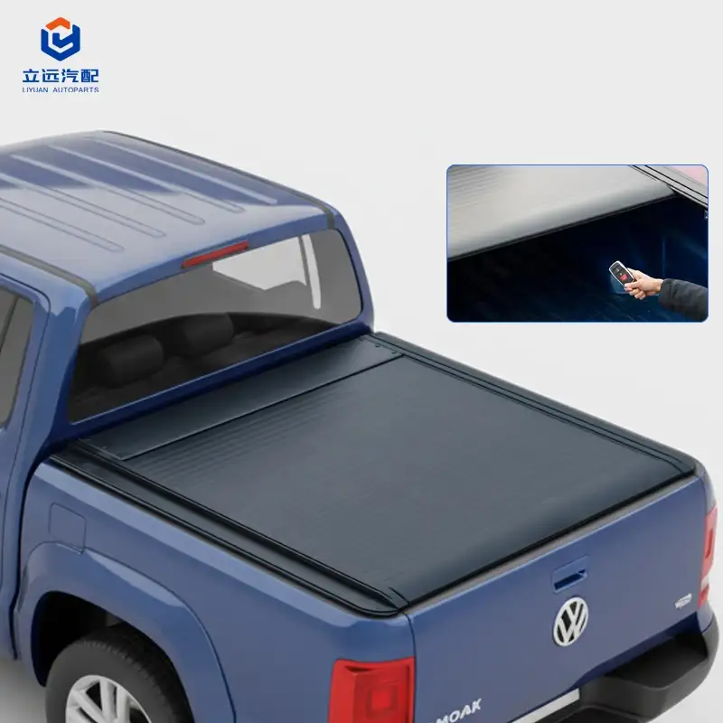 Sähköinen kovaalumiiniinen sisäänvedettävä Tonneau-suojus Volkswagenille