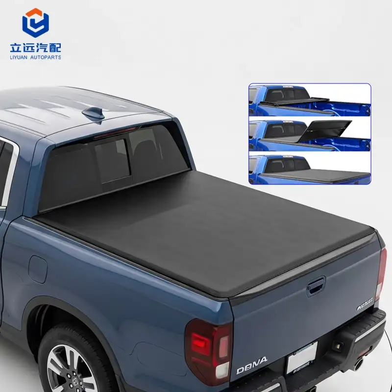 Pehmeä vinyyli Tri-Fold Tonneau -suojus Honda Jeepille